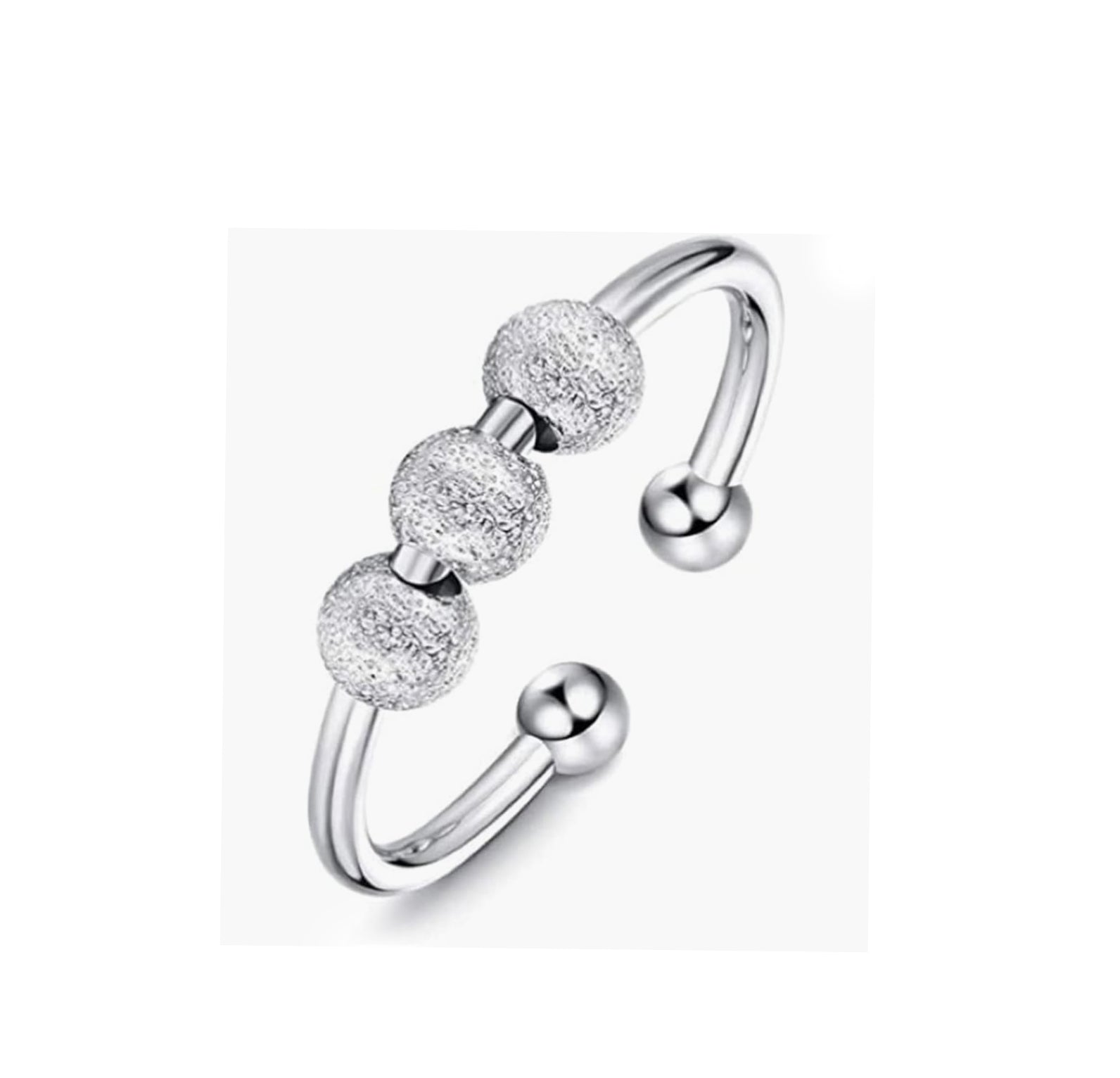 Bague anti-stress Givrée