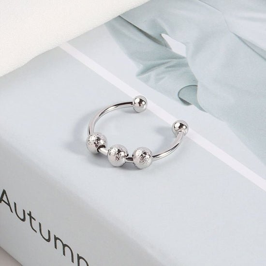 Bague anti-stress Givrée