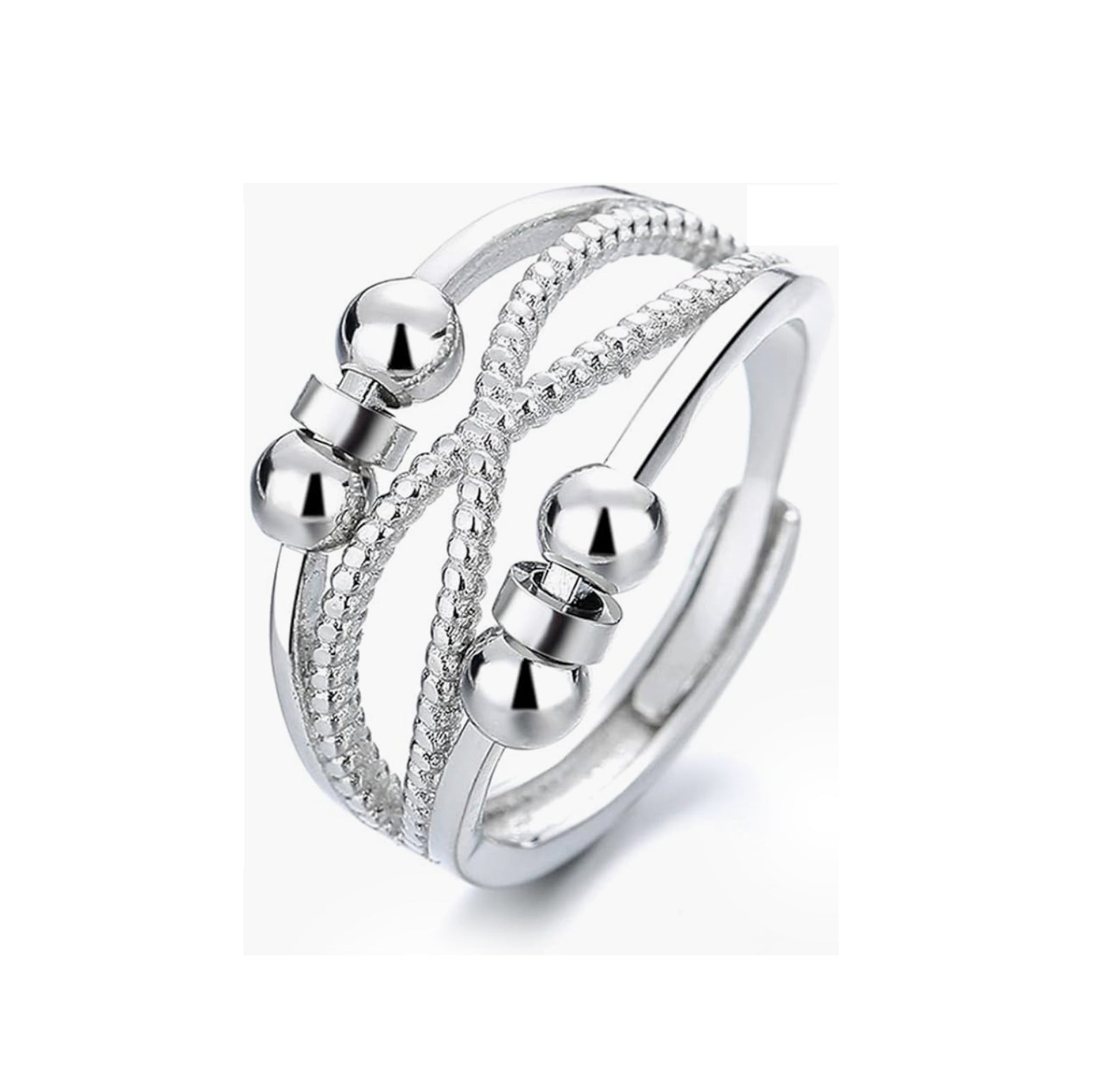 Bague anti-stress Croisée